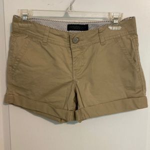 Womens Aeropostale khaki shorts